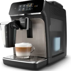 PHILIPS CAFT2235 / 40 / PHI - Automatische Espressomaschine Mit Mahlwerk - 3 Getränke - LatteGo - Touchscreen - Zinkbraun -Günstiges Brat Lust Geschäft e5808b9c73fe9c7cdb7b06d352fe0661