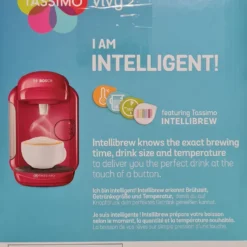 Bosch Tassimo Vivy2 Kapselmaschine TAS1401, Kompaktes Design, Vollautomatisch, Geeignet Für Alle Tassen - Pink -Günstiges Brat Lust Geschäft e60cd99fdc41b5d9d85b796ecafc156c