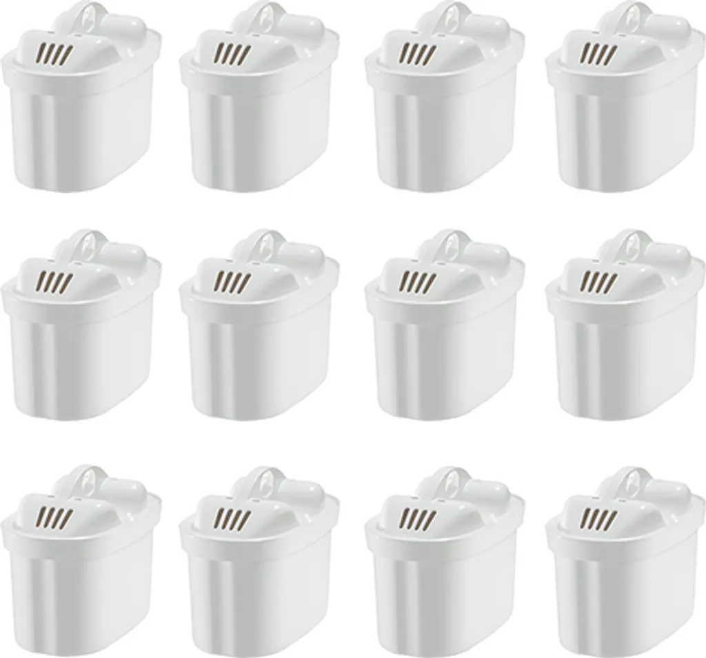 Aqua Select Multimax Doppelkammer Wasserfilter Patronen, 12Pck Kartuschen Geeignet Für Brita PerfectFit-System 3 Aqua Select Multimax Doppelkammer Wasserfilter Patronen, 12Pck Kartuschen Geeignet Für Brita PerfectFit-System
