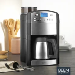 BEEM FRESH-AROMA-PERFECT Filterkaffeemaschine Mit Mahlwerk - Thermo | 2 Isolierkannen Kaffeemaschine Mahlwerk Timer 2x Thermoskanne Filterkaffeemaschine Kaffeeautomat -Günstiges Brat Lust Geschäft e6bfc1cd1c0a9da5d4ae6bc538e28917