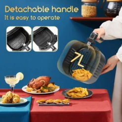 Aigostar Cube Smart - 7L Intelligente Heißluftfritteuse, Friteuse Heissluft 1900 W Heissluftfriteuse, 7 Programmen, Warmhalten, 20 Rezepte, Ohne Öl -Günstiges Brat Lust Geschäft e7b524a7d94b34c5fa5f4f7101d4fe5d