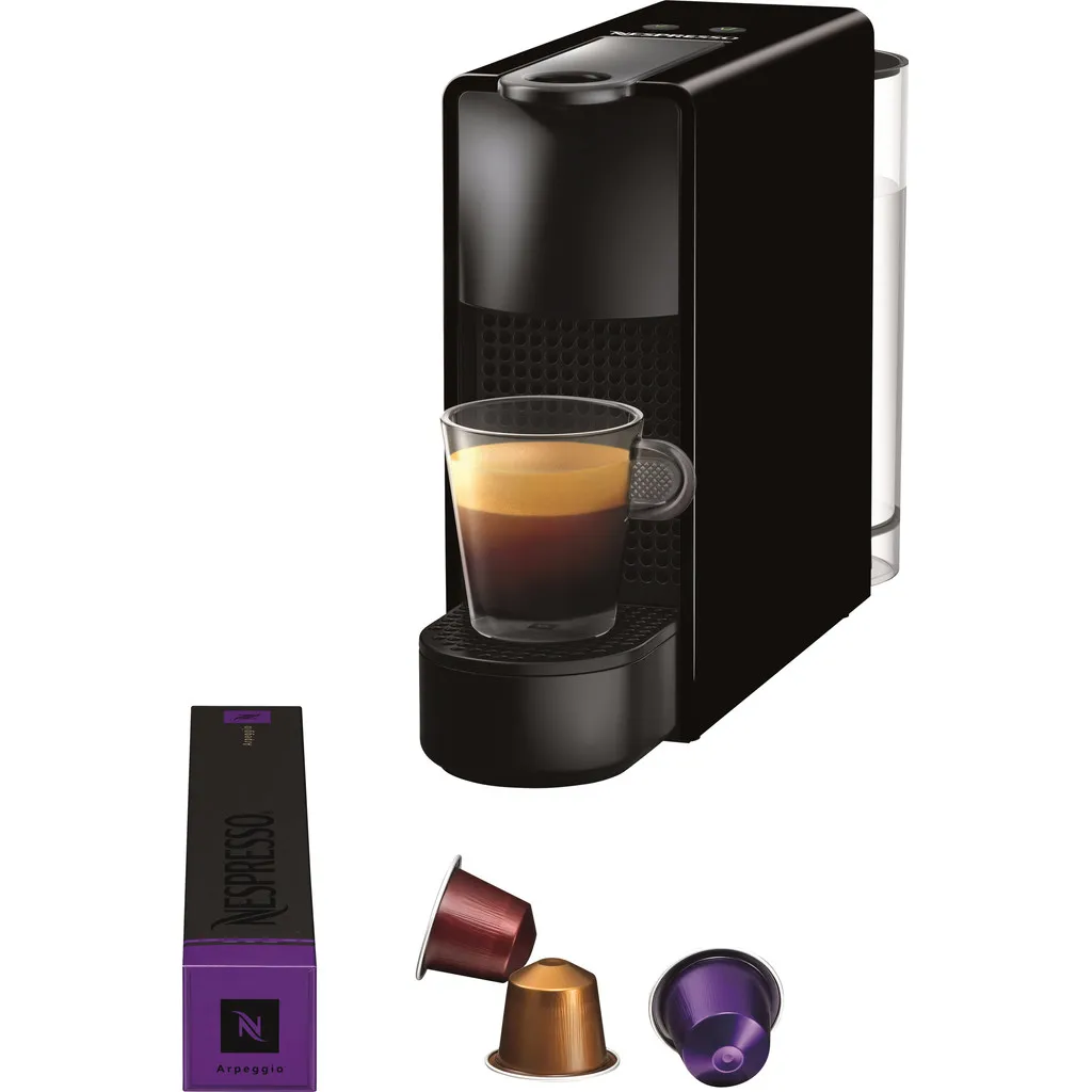 Krups Nespresso Essenza Mini XN1108 - Kaffeetassenmaschine - Schwarz 8 Krups Nespresso Essenza Mini XN1108 - Kaffeetassenmaschine - Schwarz – Bild 6