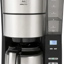 Melitta Aroma Fresh Therm - Kaffeemaschine - Edelstahl/schwarz