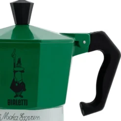 Bialetti - Moka Express Collection Italia (Tricolour), 3-Tassen-Kaffeemaschine, Aluminium 11 Bialetti - Moka Express Collection Italia (Tricolour), 3-Tassen-Kaffeemaschine, Aluminium -Günstiges Brat Lust Geschäft e99e433674aa3723c73727956b6e29b9