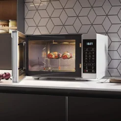 SHARP Mikrowelle Mit Grillfunktion 1000 Watt 20 Liter 11 Leistungsstufen YC-MG02ES -Günstiges Brat Lust Geschäft ea1ded854f8f903833dee273006c5782