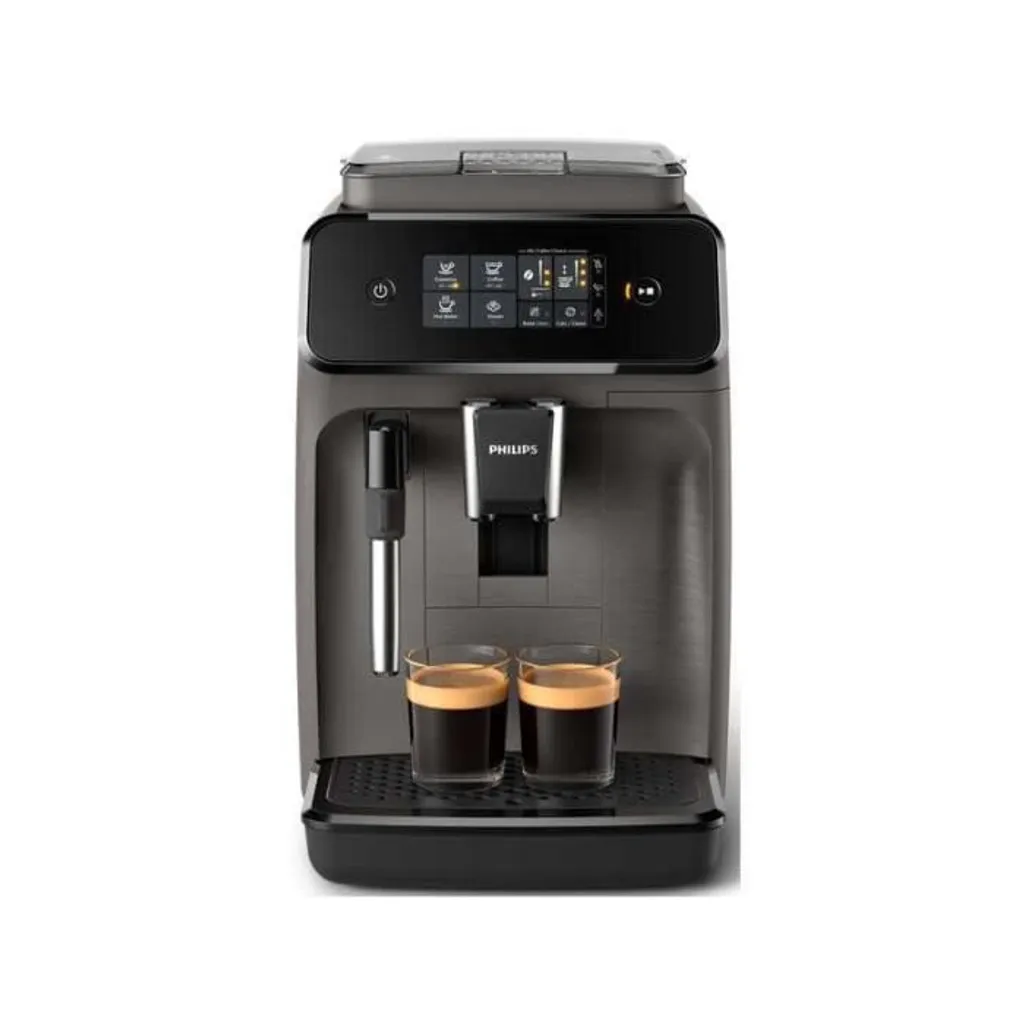 Philips EP1224 - Espresso-Kaffeemaschine Mit Mahlwerk - One-Touch-LED-Schnittstelle - Automatische Entkalkung - 15 Balken 4 Philips EP1224 - Espresso-Kaffeemaschine Mit Mahlwerk - One-Touch-LED-Schnittstelle - Automatische Entkalkung - 15 Balken – Bild 2