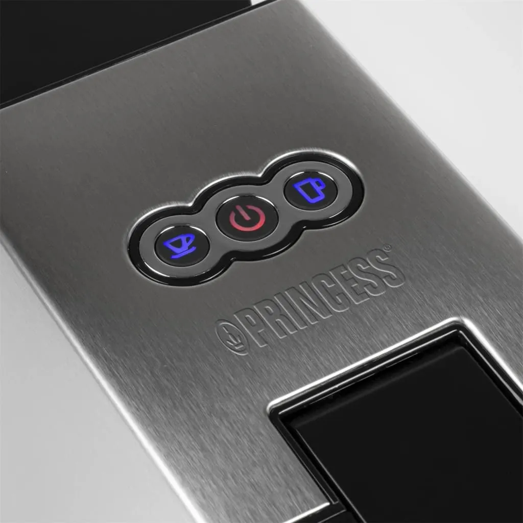 Princess 4-in-1 Multi-Kapsel-Kaffeemaschine 1450W 0,8L Schwarz Silbern 7 Princess 4-in-1 Multi-Kapsel-Kaffeemaschine 1450W 0,8L Schwarz Silbern – Bild 5