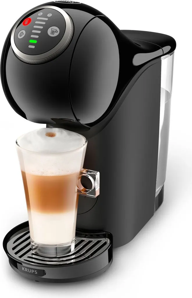 Krups Genio 2 KP340, Espressomaschine, 0,8 L, Kaffeekapsel, 1500 W, Schwarz 5 Krups Genio 2 KP340, Espressomaschine, 0,8 L, Kaffeekapsel, 1500 W, Schwarz – Bild 3