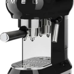 SMEG Espresso Kaffeemaschine Schwarz ECF01BLEU