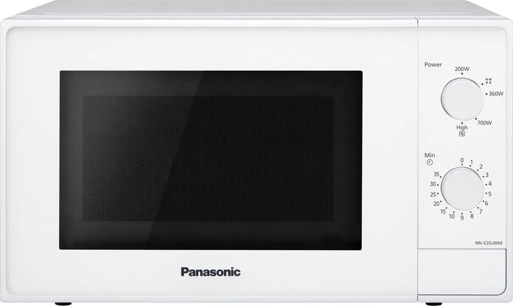 Panasonic NN-E20JWMEPG Mikrowelle, 800 W, 20 Liter,Timer, Weiß 3 Panasonic NN-E20JWMEPG Mikrowelle, 800 W, 20 Liter,Timer, Weiß
