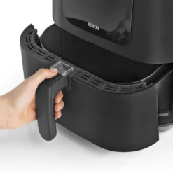 N8WERK Heißluft-Fritteuse In Der Midnight Edition Fritteuse Heißluft Fritteuse Airfryer Pommes 5L Ofen XL Digital Touch Display -Günstiges Brat Lust Geschäft ef3f3ae34793e10209312c1c6570384e