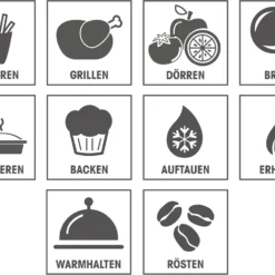 GOURMETmaxx Heißluft-Fritteuse Digital - 12l - 1800W Heißluft Fritteuse Fettfrei 12L Friteuse Airfryer Digital Drehgrill XL Fritöse 28 GOURMETmaxx Heißluft-Fritteuse Digital - 12l - 1800W Heißluft Fritteuse Fettfrei 12L Friteuse Airfryer Digital Drehgrill XL Fritöse -Günstiges Brat Lust Geschäft f2dd659a1f697990992a39b443078570