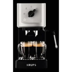 Krups Espressomaschine Calvi Steam&Pump XP344010 + Kaffeemühle + 1kg Best Crema Kaffeebohnen -Günstiges Brat Lust Geschäft f3ddb9c57b1169731fe201de8ade2b31
