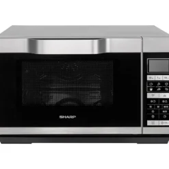 Sharp Home Appliances R861S, Arbeitsfläche, Kombi-Mikrowelle, 25 L, 900 W, Berührung, Silber -Günstiges Brat Lust Geschäft f3edb111889ecf487df98b403fa67123