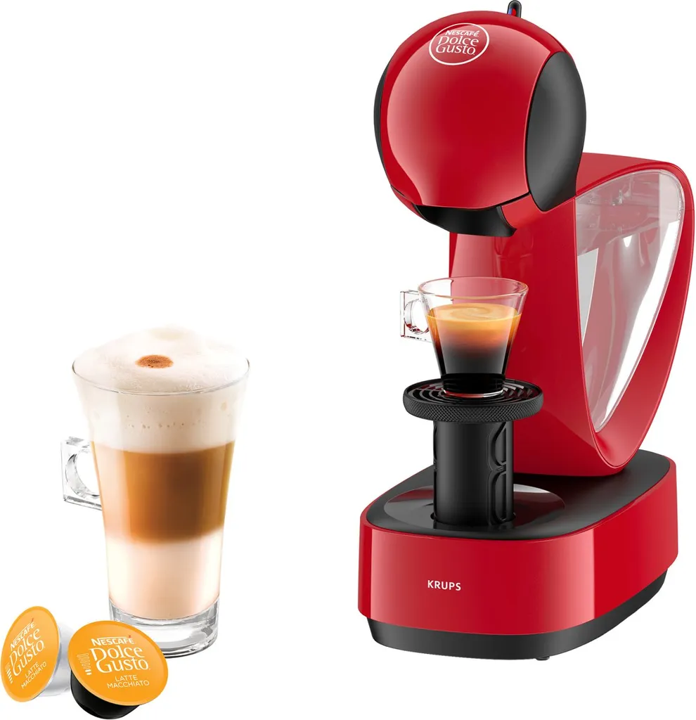 Krups Espressomaschine NESCAFÉ® DOLCE GUSTO® Infinissima KP1708, Rot 16 Krups Espressomaschine NESCAFÉ® DOLCE GUSTO® Infinissima KP1708, Rot – Bild 14