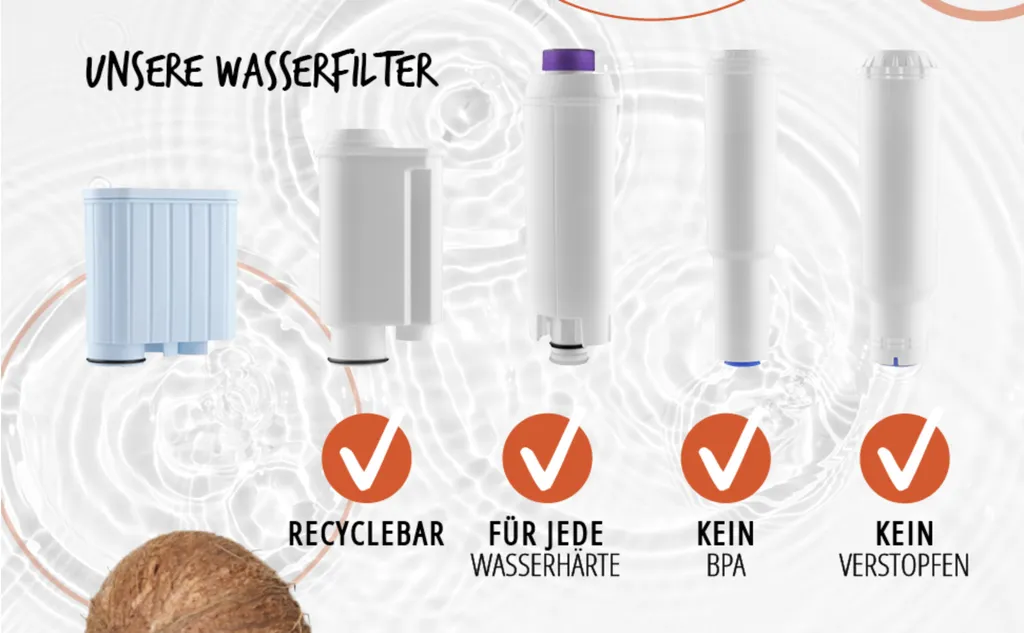 2x Wasserfilter Passend Für DeLonghi Filter DLS C002, SER3017, 5513292811, Passend Für ESAM, ECAM, BCO EC DeLonghi Kaffeevollautomaten 7 2x Wasserfilter Passend Für DeLonghi Filter DLS C002, SER3017, 5513292811, Passend Für ESAM, ECAM, BCO EC DeLonghi Kaffeevollautomaten – Bild 6