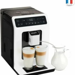 Krups Evidence EA8901 Freistehende Vollautomatische Espressomaschine 2,3L 2Tassen White - Kaffeemaschine (Freistehend, Espressomaschine, 2,3 L, Integriertes Mahlwerk, 1450 W, Weiß) -Günstiges Brat Lust Geschäft f8bf8992123c8e9b2507ae539abc9f68