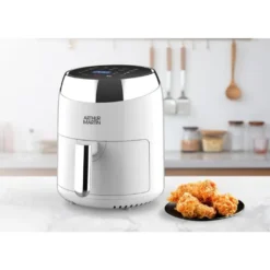 ARTHUR MARTIN AMPAF51 - Heißluftfritteuse - 1200 W - 3,5 L - LCD-Touchscreen - 60-Minuten-Timer - Temperatur 50° Bis 200°C -Günstiges Brat Lust Geschäft f95c04d949232e197c51c6d09d59ccc2