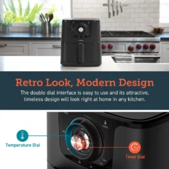 Cosori Original 5,5-Liter Heißluftfritteuse Mit Spießregalsatz; CO158-AF-RXB -Günstiges Brat Lust Geschäft f97f3f515812139c2a36cc4c5094089b