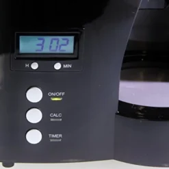 Melitta Optima Timer 100801 Bk, Filterkaffeemaschine Mit Glaskanne Und Timer-Funktion, Abnehmbarer Wassertank, Schwarz -Günstiges Brat Lust Geschäft f98ae8d01303b3dd0e25652fcf3dd928