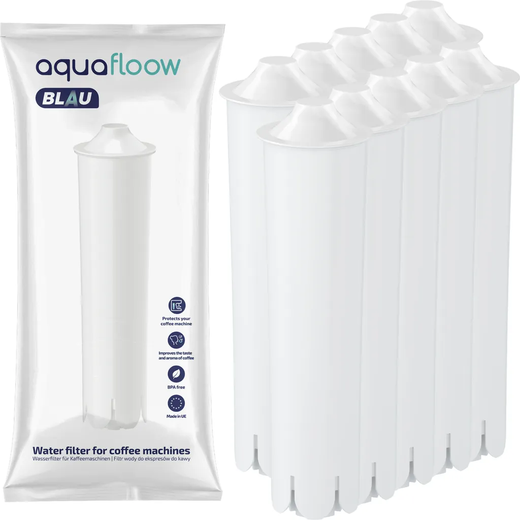 10x Aquafloow Blau Wasserfilter Für Jura Kaffeemaschinen 3 10x Aquafloow Blau Wasserfilter Für Jura Kaffeemaschinen