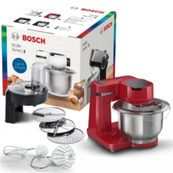 Bosch Serie 2 MUMS2ER01 Küchenmaschinen - Rot -Günstiges Brat Lust Geschäft fa98b6446edc2a6e87719fdb37058bd5