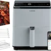 COSORI 6.4L DUAL BLAZE XXL Heißluftfritteuse, Grau -Günstiges Brat Lust Geschäft fb7cca898723f0eee9005067183b0a41