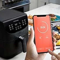 Cosori Smart 5,5-Liter Heißluftfritteuse Mit Spießgestell -Günstiges Brat Lust Geschäft fbed18ade0d88a238f49cb982a5d5052