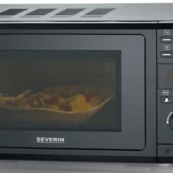 Severin MW 7861 Mikrowelle Mit Grillfunktion 2-in-1 20L 700 Watt Schwarz -Günstiges Brat Lust Geschäft fd21fff4b8772a2363a572b1c97d42ad
