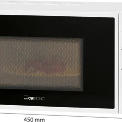 Clatronic Mikrowelle Mit Grill MWG 792, 700 Watt Mikrowellen- + 800 Watt Grillleistung, 30 Minuten-Timer Mit Endsignal, 20 Liter Garraum Mit Beleuchtung, Weiß -Günstiges Brat Lust Geschäft ff390b00375cb0114569c43573cec3a5